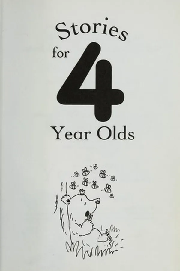 Capa de Stories for 4 year olds