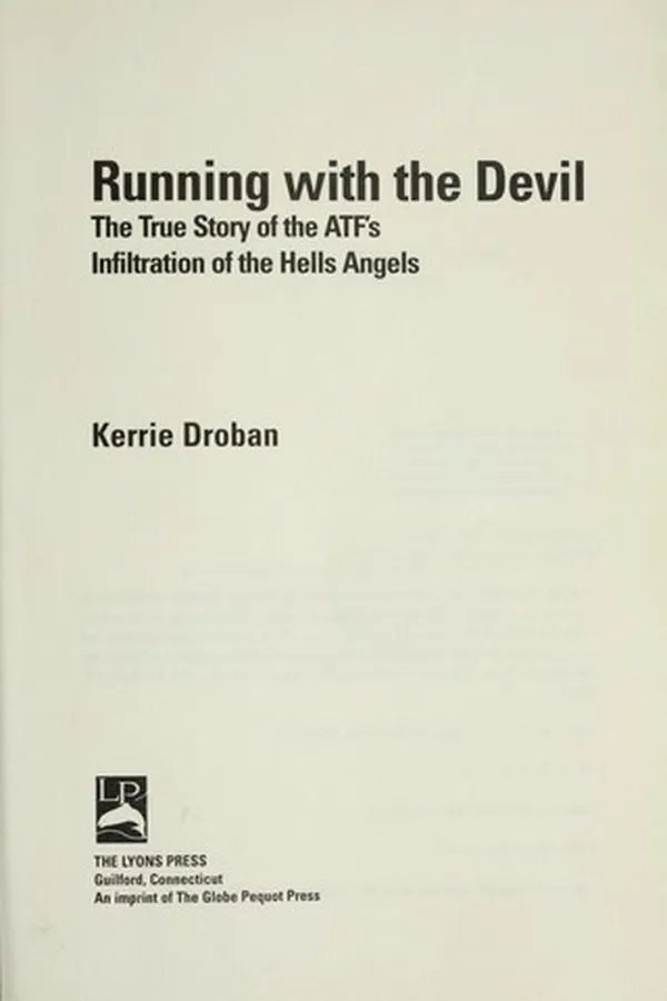 Capa de Running with the devil