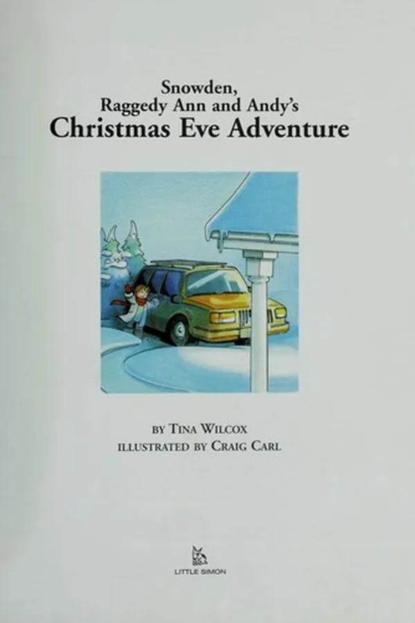 Capa de Snowden, Raggedy Ann and Andy's Christmas Eve adventure