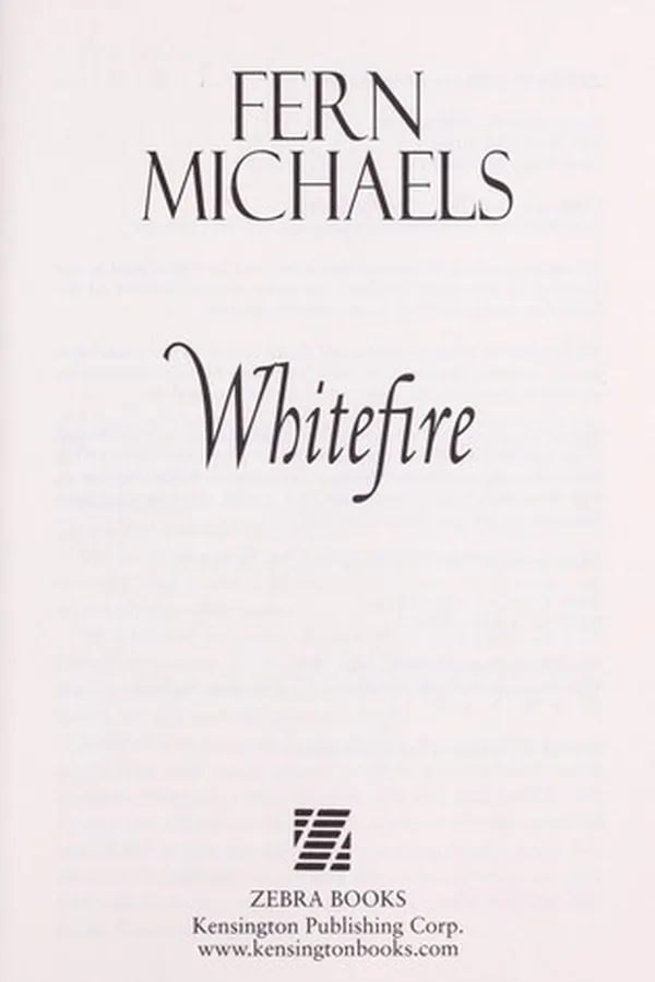Capa de Whitefire