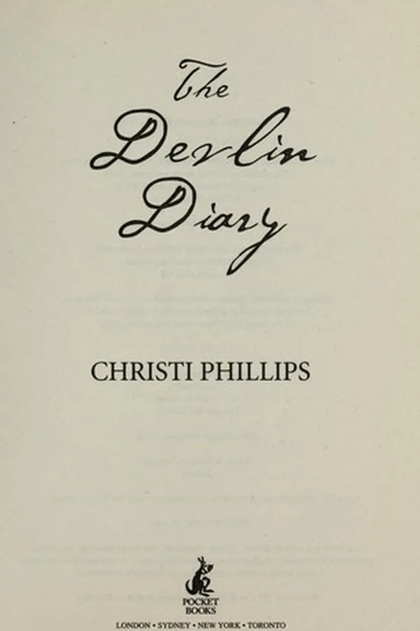 Capa de The Devlin diary