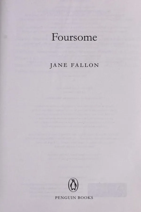 Capa de Foursome