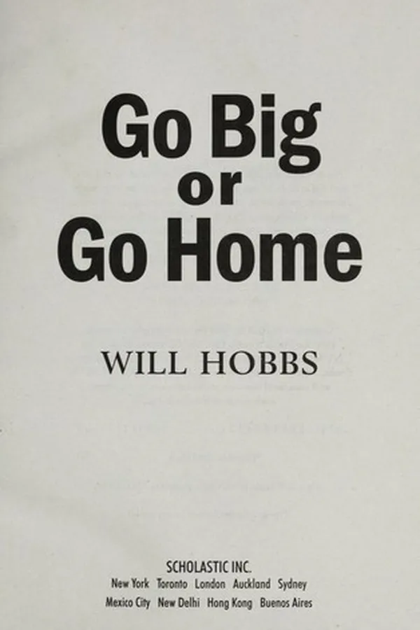 Capa de Go big or go home