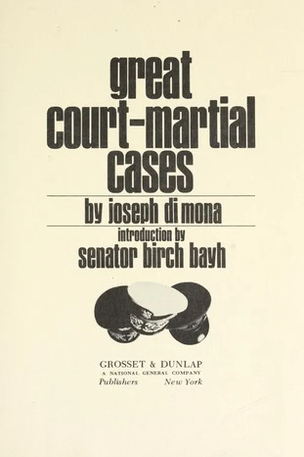 Capa de Great court-martial cases