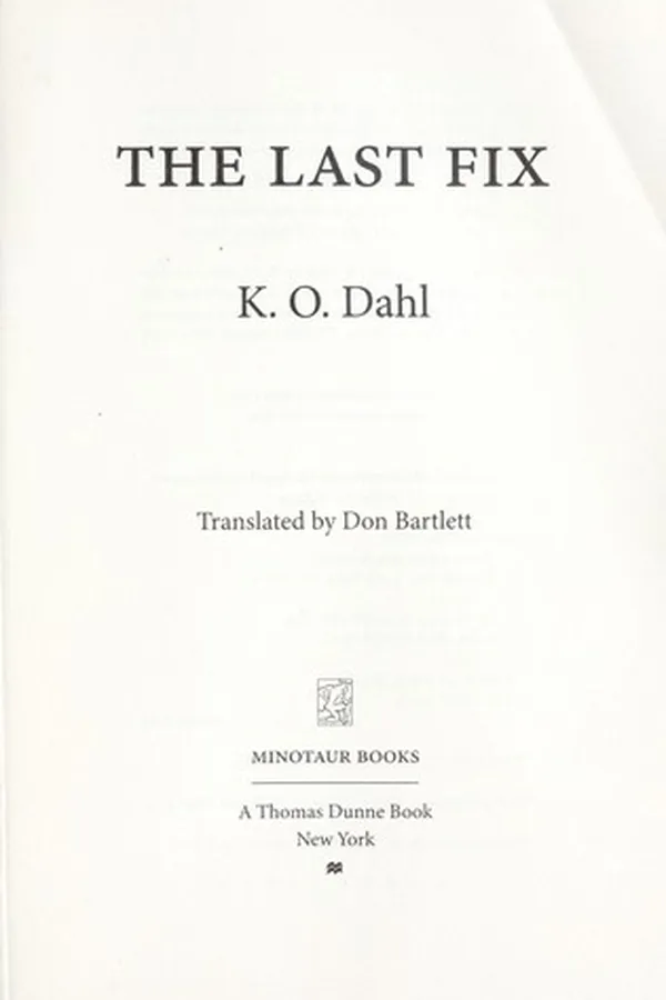 Capa de The last fix