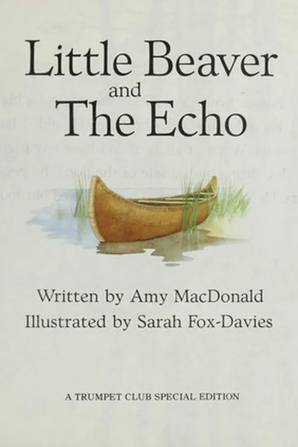 Capa de Little beaver and the echo