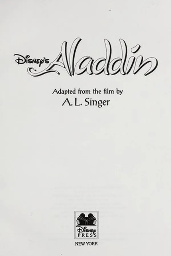 Capa de Disney's Aladdin