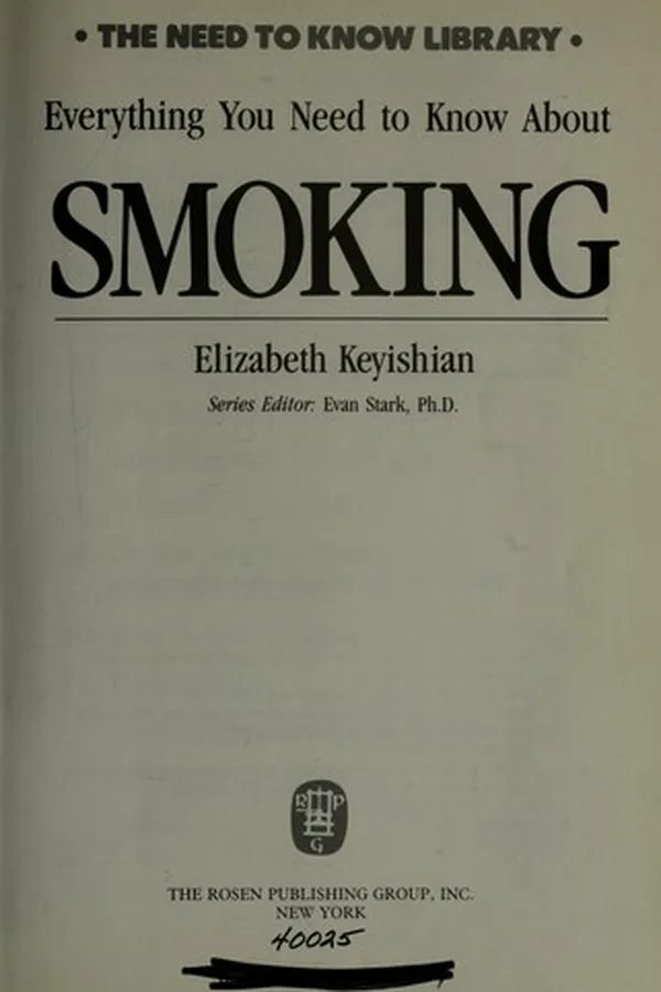 Capa de Everything you need to know about smoking