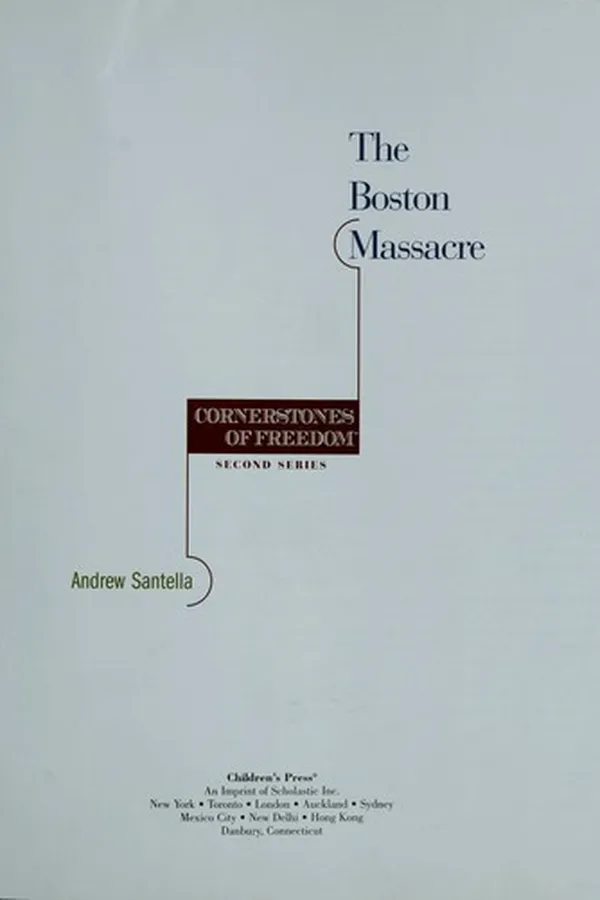 Capa de The Boston Massacre