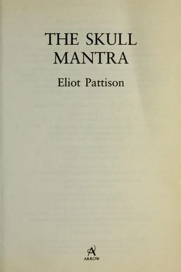 Capa de The skull mantra