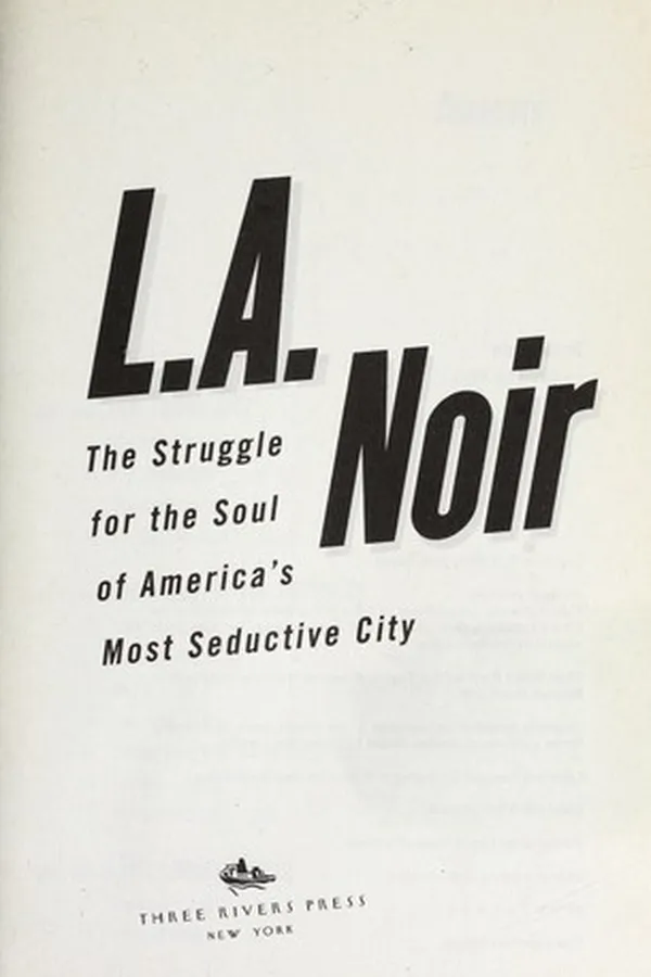 Capa de L.A. Noir