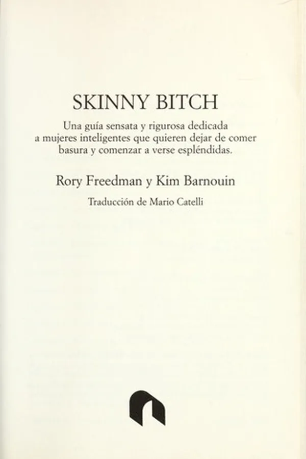 Cover of Skinny bitch