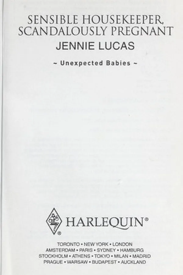 Capa de Sensible Housekeeper, Scandalously Pregnant