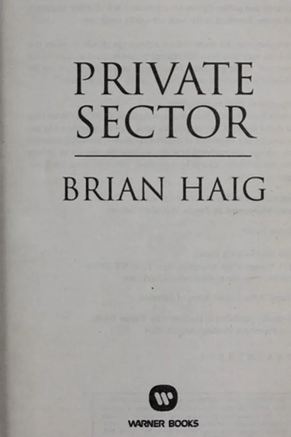 Capa de Private sector