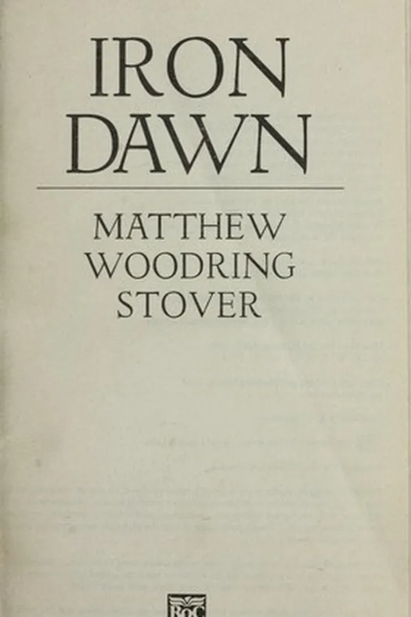 Capa de Iron dawn