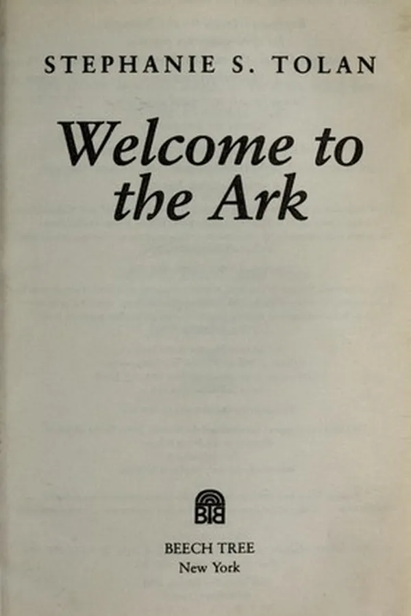 Capa de Welcome to the Ark