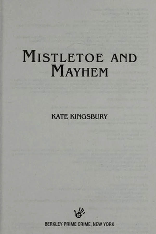 Capa de Mistletoe and mayhem
