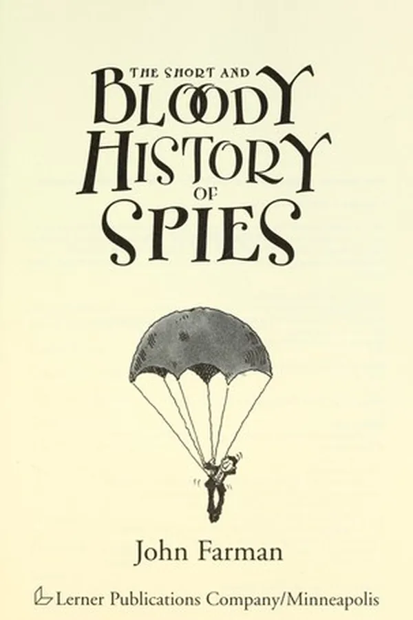 Capa de The short and bloody history of spies