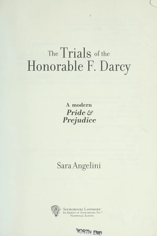 Capa de The trials of the Honorable F. Darcy