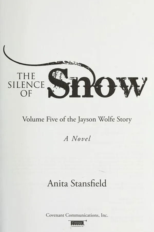 Capa de The silence of snow