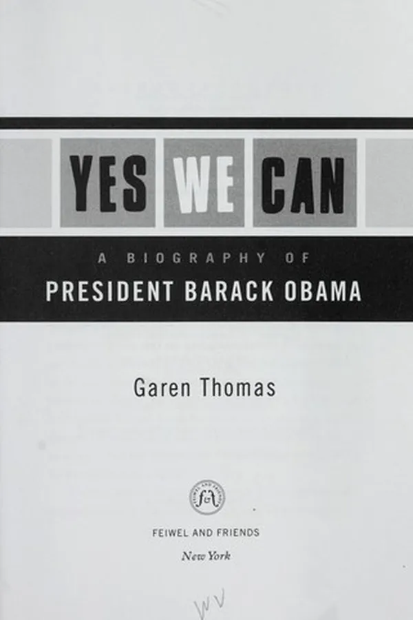 Capa de Yes we can