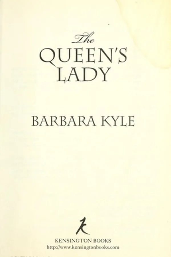 Capa de The Queen's Lady