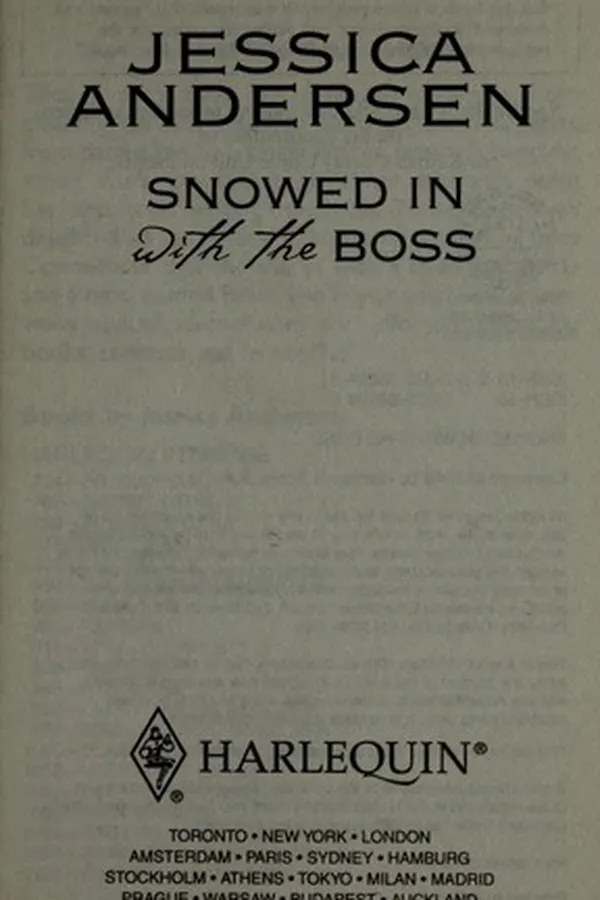 Capa de Snowed in with the boss