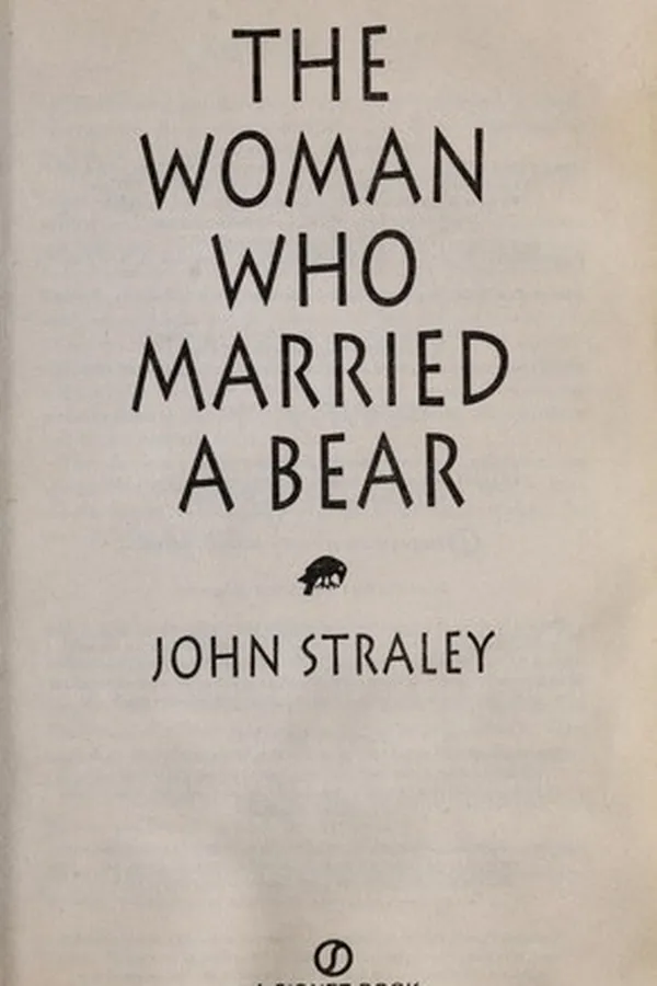 Capa de The woman who married a bear