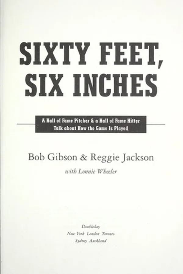 Capa de Sixty feet, six inches