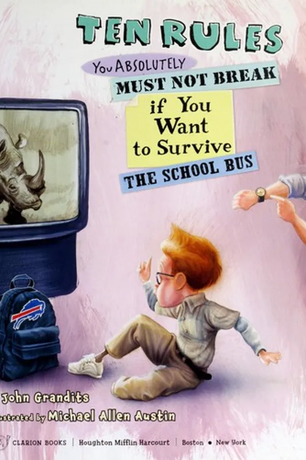 Capa de Ten rules you absolutely must not break if you want to survive the school bus