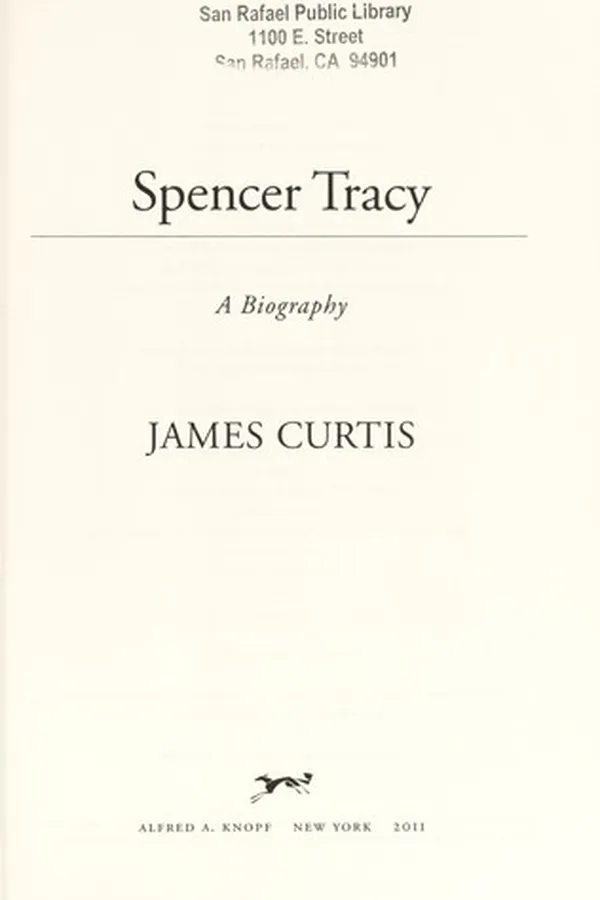 Capa de Spencer Tracy