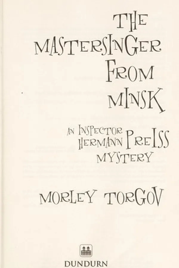 Capa de The mastersinger from Minsk
