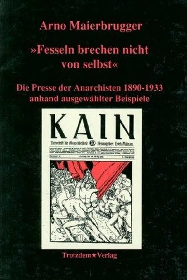 Capa de „Fesseln brechen nicht von selbst“