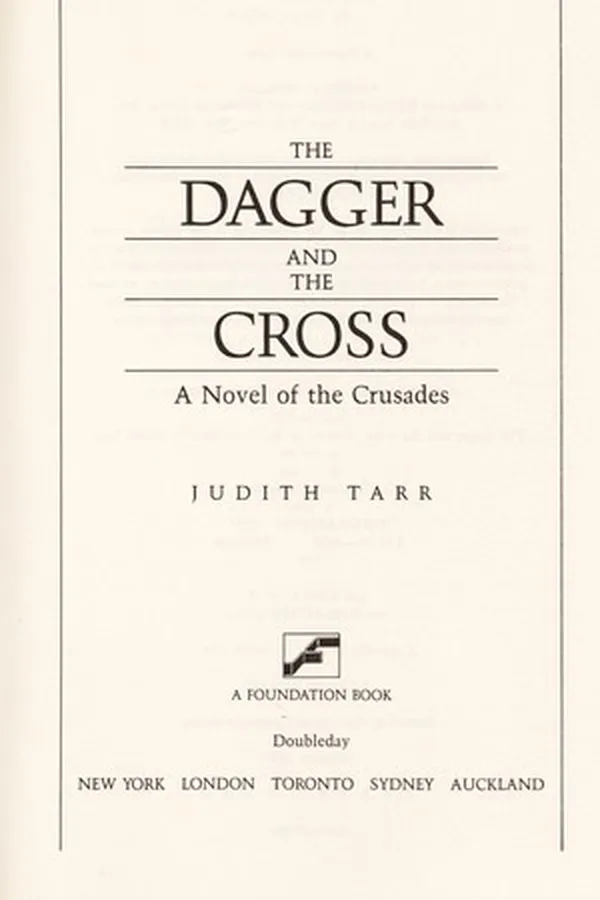 Capa de The dagger and the cross