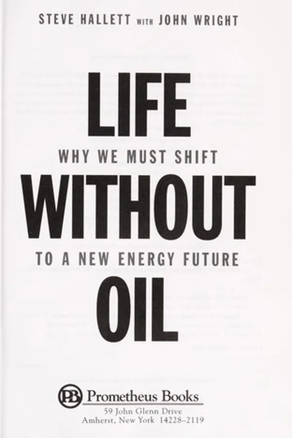 Capa de Life without oil