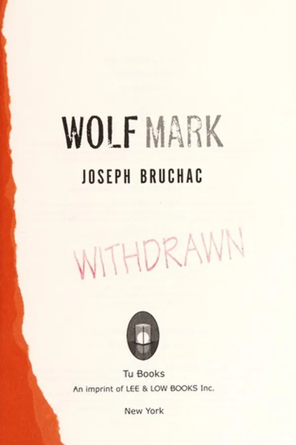 Cover of Wolf mark