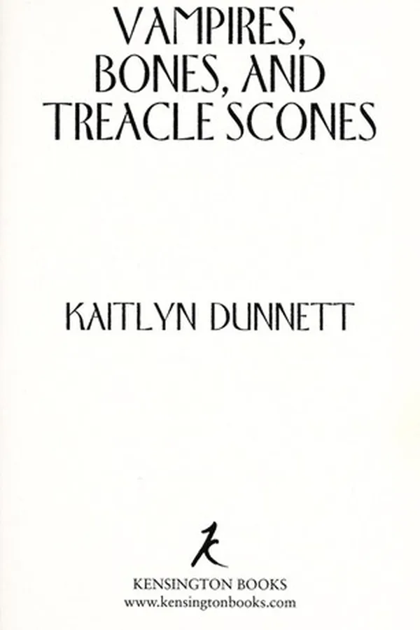 Cover of Vampires, bones and treacle scones