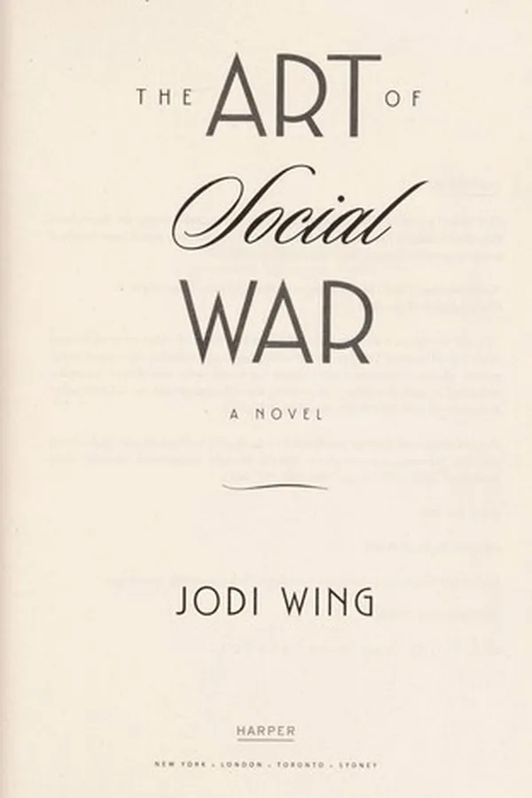 Capa de The art of social war