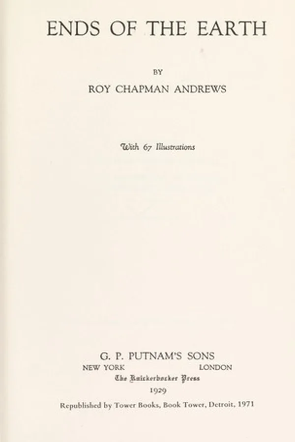 Capa de Ends of the earth