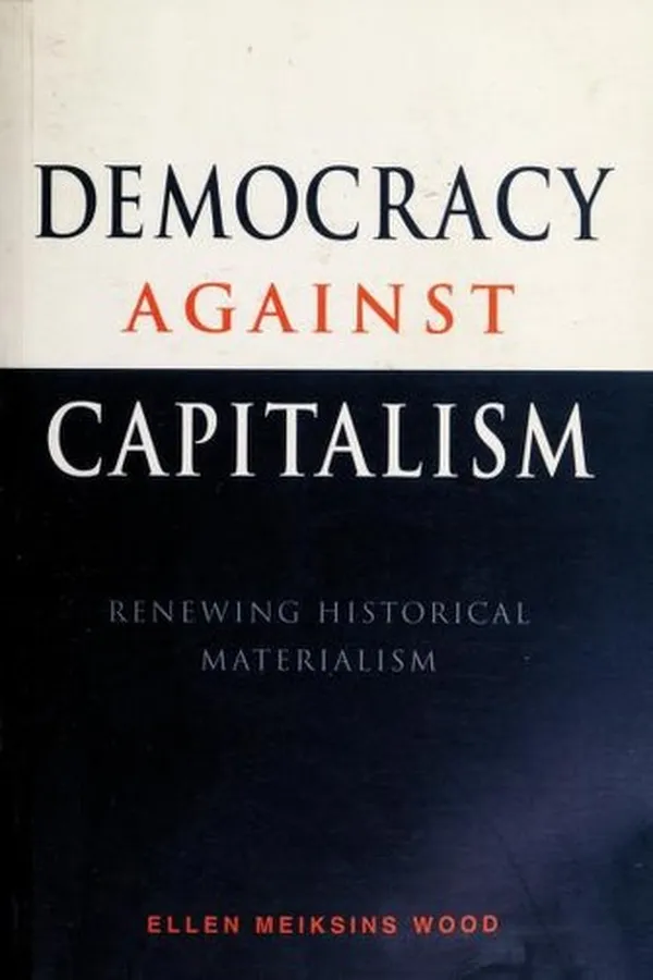 Capa de Democracy against capitalism