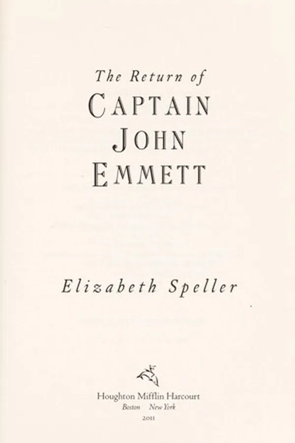 Capa de The return of Captain John Emmett