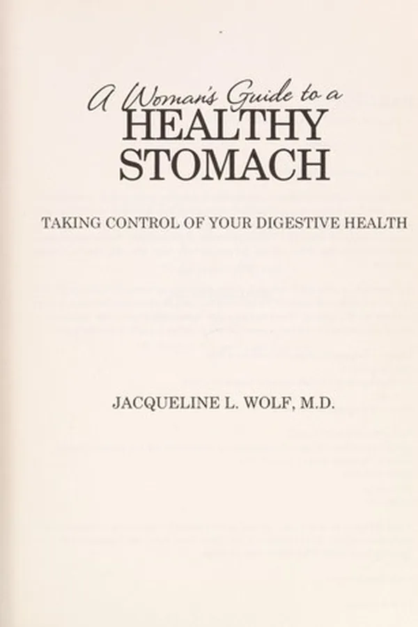 Capa de A woman's guide to a healthy stomach