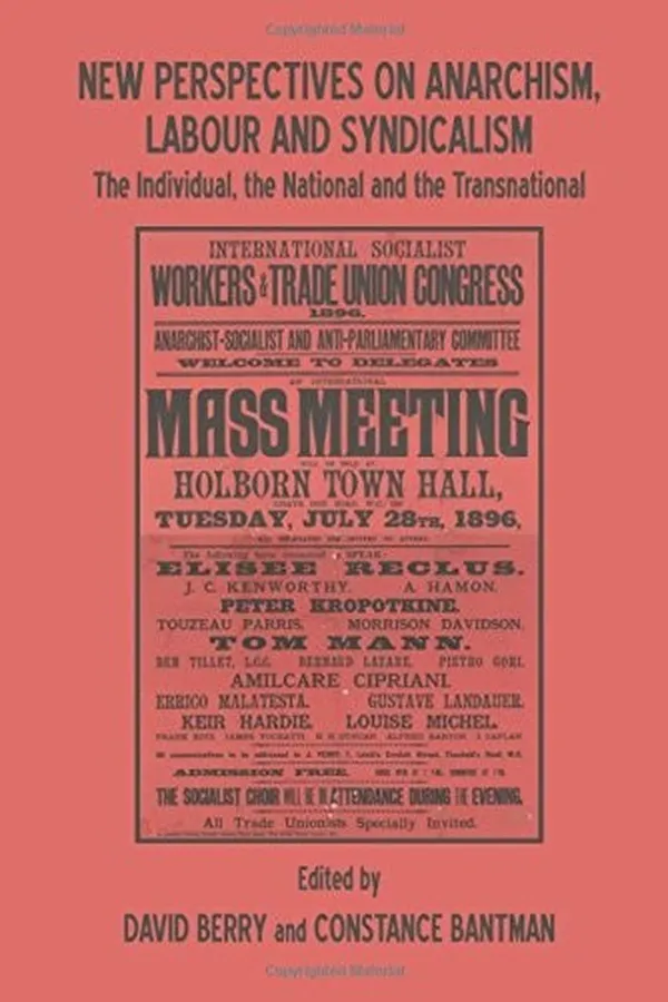 Capa de New Perspectives on Anarchism, Labour and Syndicalism