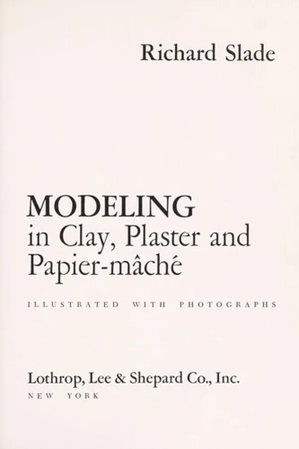 Capa de Modeling in clay, plaster, and papier-mâché