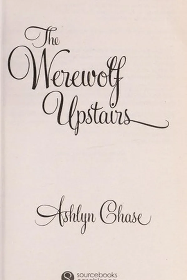 Capa de The werewolf upstairs