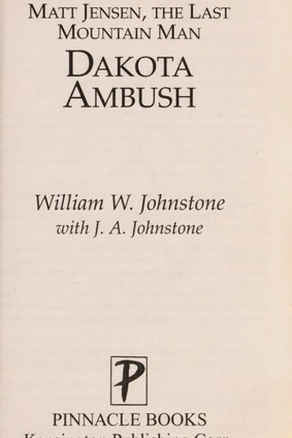 Capa de Dakota ambush