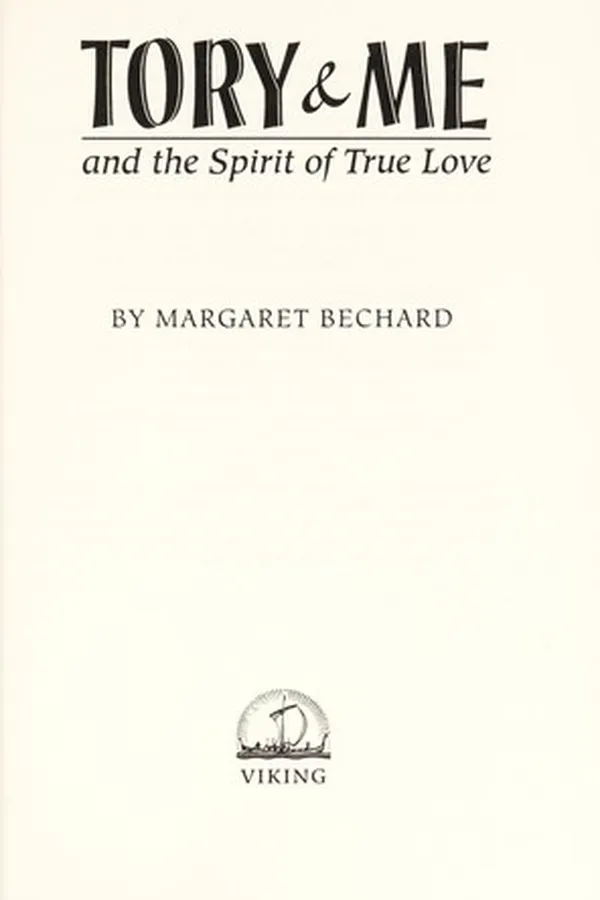Capa de Tory & me and the spirit of true love