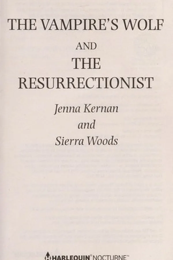 Capa de The Vampire's Wolf / The Resurrectionist
