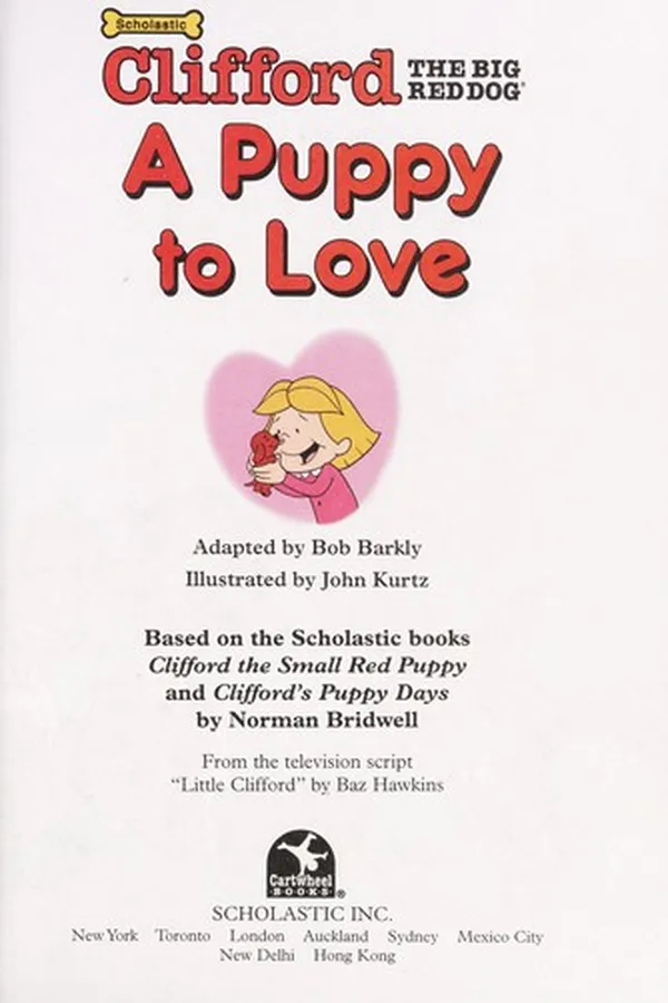 Capa de A puppy to love