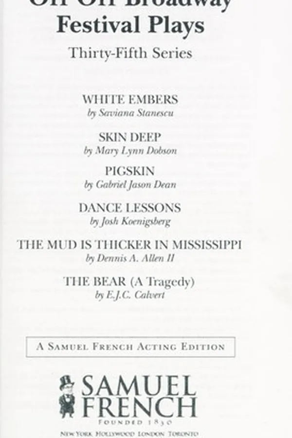 Capa de Off-Off Broadway festival plays